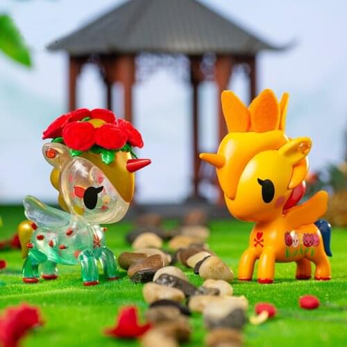 Blind Box Toy Unicorn Guardian Blind Box Caja Ciega Blind Bag Anime Character Model Birthday Gift Desk Decoration Mystery Box