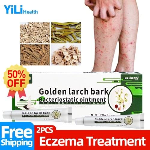Eczema Treatment Cream Relief Dermatitis Pruritus Antipruritic Eczematoid Herbal Medical Antibacterial Psoriasis Ointment