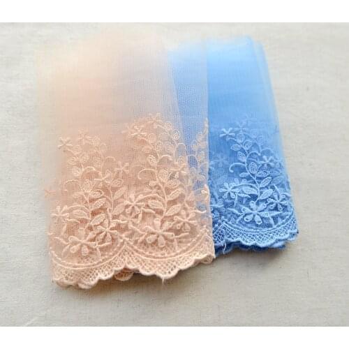 Hot slae Lace accessories Net yarn embroidery lace Vintage dress lace f953 High-quality