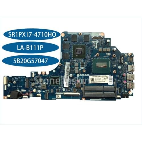 Best Value for Lenovo Ideapad Y50-70 Laptop Motherboard 5B20G57047 ZIVY2 LA-B111P SR1PX I7-4710HQ N15P-GX-A2 DDR3 100% Tested