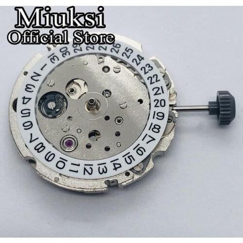 Miyota 8215 21 jewels automatic mechanical date movement mens watch movements