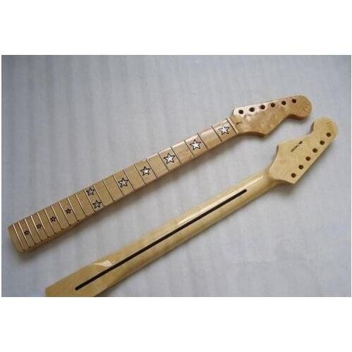 New Maple 22 Fret Guitar Neck Polishing For ST Stratocaster Repair parts