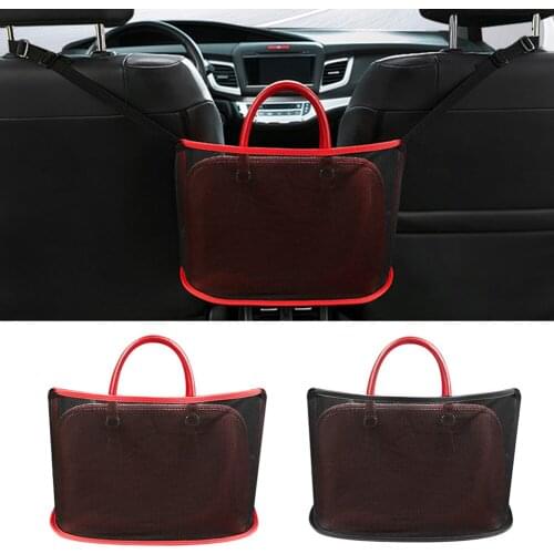 40cm Car Seat Back Organizer Oxford cloth Pad Bag Car Storage Organizer Storage Box Case Portable Car Net Pocket Handbag Holder