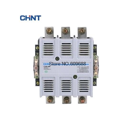 Original CHNT CJ20 CJ20-63 CJ20-100 AC contactor CJ20-63 Single Phase 220V 3 Phase 380V CHINT