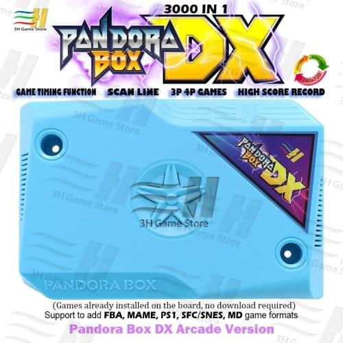 Pandora box DX 3000 in 1 jamma board CRT CGA VGA HDMI-compatible arcade machine cabinet support fba mame ps1 sfc snes 3d tekken