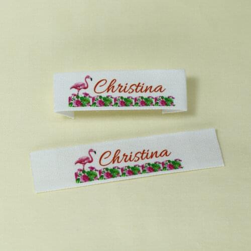 Custom Sewing labels / Brand labels, Custom Clothing Tags, Cotton Ribbon label, Handmade label (FR052)