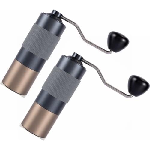 Portable Mini manual coffee grinder with adjustable Setting High quality Mini Hand Crank Manual Coffee Grinder machine easy use