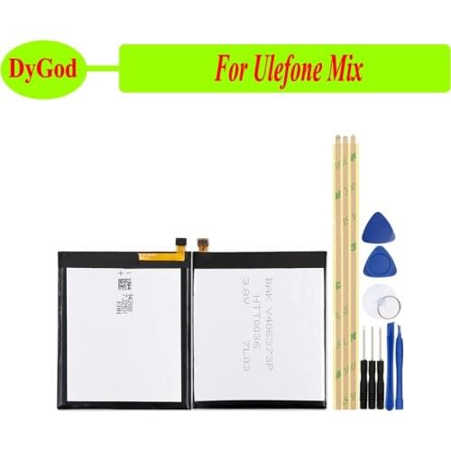 DyGod 3300mAh for Ulefone MIX Battery Replacement Batteries Bateria For Ulefone MIX Smart Phone with tools