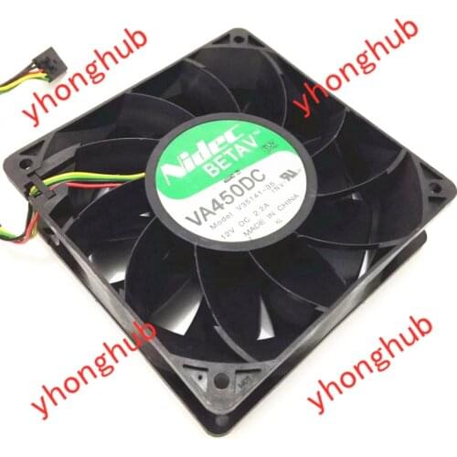 Nidec V35141-35 INV2 DC 12V 2.2A 4-Wire 5-pin 120x120x38mm Server Cooling Fan