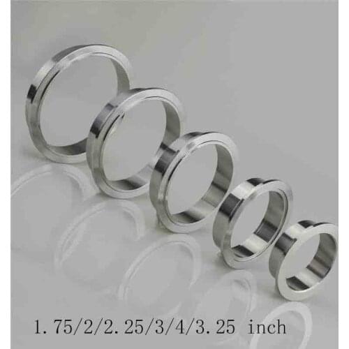 Top Quality 1.75/2/2.25/3/4/3.25 inch Auto Stainless Steel V band Male Famale Flange Exhaust Flange 76mm