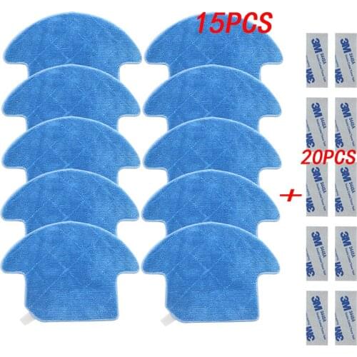 Replacement Mop Cloths for ILIFE V7S / V7S Pro Mop Cleaning Robot Vacuum Cleaner parts