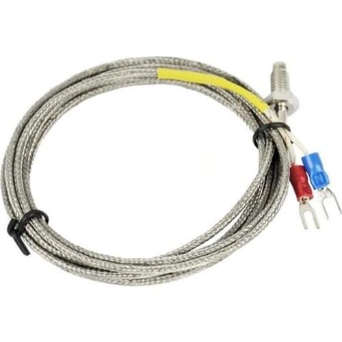 2M (6.6ft) K Type Sensor Screw Thermocouple Probe for Temperature Controller Dropshipping TK0375