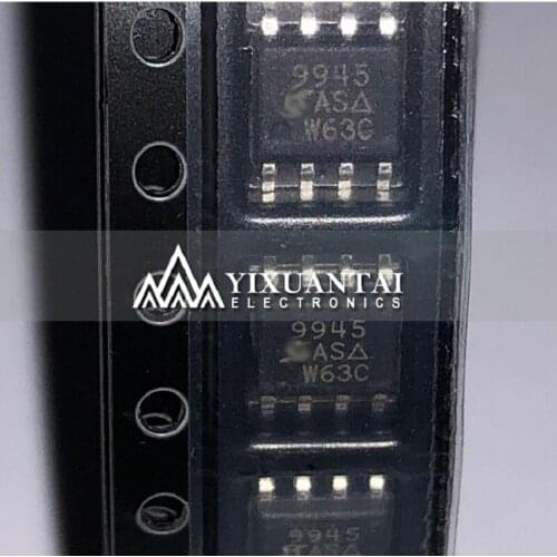 30pcs/lot 50pcs/lot 100pcs/lot Free shipping 100% origina SI9945DY-T1-E3 SI9945DY 9945 SOP8