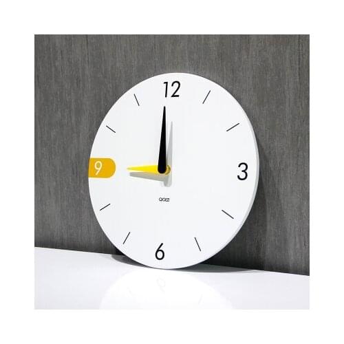 28cm 38cm Nordic bedroom clock, living room, creative mute watch, home art clock