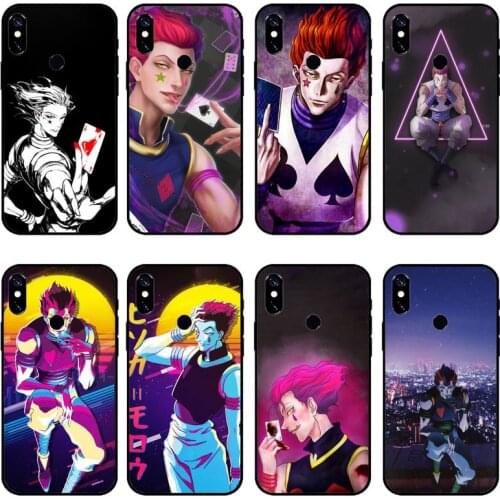 Hisoka Hunter x Anime Phone Case For Xiaomi Redmi note 7 8 9 pro 8T 9A 9S Mi Note 10 Lite pro