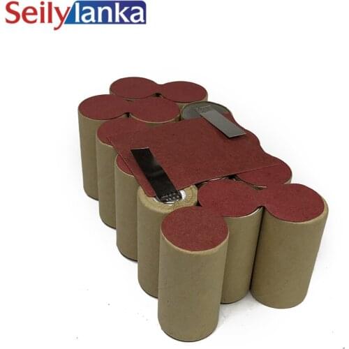 For AEG 18V 3000mAh power tool Ni MH battery pack B1814G B1817G BS18G BSB18G CD