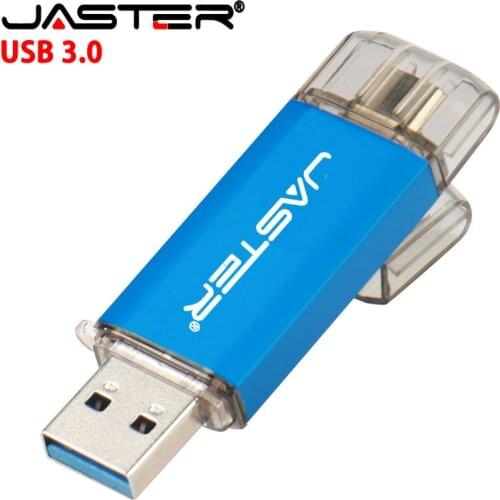 JASTER OTG Usb Stick Type C Pen Drive 128 GB 64 GB 32 GB 16 GB USB Flash Drive 3.0 Hoge Snelheid Pendrive voor Type-C Apparaat