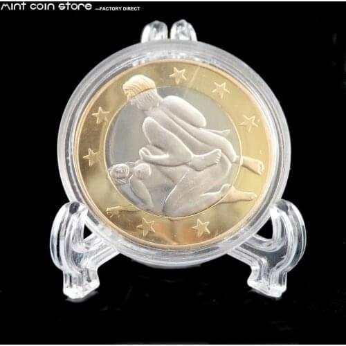 100pcs Collectibles Mini Clear Plastic Coin Minerals Plates Cards Display Medal Gem Badge Golf Post Easel Stand Holder frame