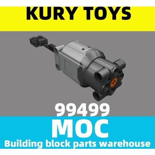 Kury Toys DIY MOC For 99499/88003 Building block parts For Electric, Motor 9V Power Functions L type motor For Electric