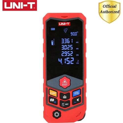UNI-T LM50D LM100D 50M 100M Trena a Laser Range Finder Measure Tape Digital Battery Powered Handheld Laser Distance Meter
