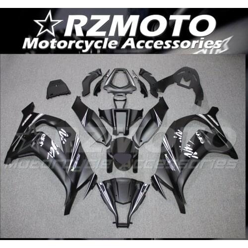 Injection Mold New ABS Whole Fairings Kit Fit for Kawasaki Ninja ZX-10R 2011 2012 2013 2014 2015 10R 11 12 13 14 15 black mat