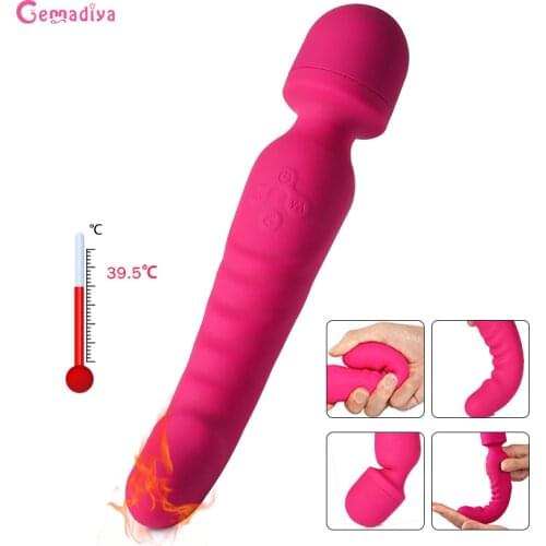 7 Speed Vibration Magic Wand Massager Vibrating Massage Stick Full Body Massage for Women Adult toy Neck Waist Massage Tools