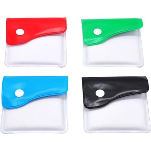 Mini PVC Aluminum Foil Cigarette Ashtrays Bag Potable Pocket Size Ashtray Outdoor Cigarette Cigar Ash Bag Holder