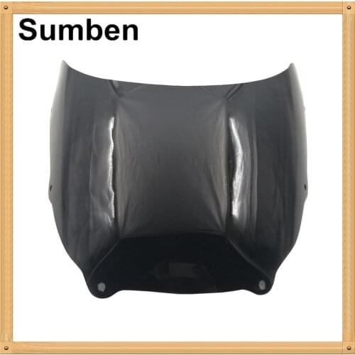 Motorcycle ABS Black / Transparent Windshield Wind Deflector Screen Window Windscreen for Honda NS-1 NS1 50CC Model Motorbike