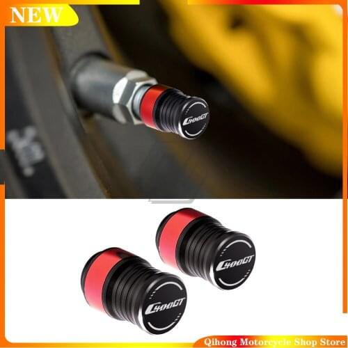 Motorcycle Accessorie Wheel Tire Valve Stem Caps CNC Airtight Covers For BMW Scooter C400GT C400 GT