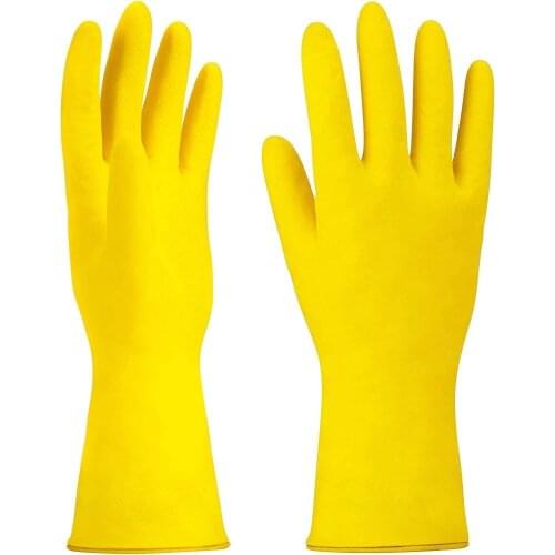 Pairs Reusable Household Gloves, 3/5/10/Pairs Rubber Dishwashing Gloves, Yellow Cleaning Gloves, Professional Rubber Gloves, Me