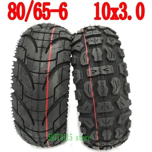 80/65-6 Tire 10x3.0 Tyre Inner Tube for 10 Inch Folding Electric Scooter ZERO 10X Dualtron KUGOO M4 Thickened Widened Tires