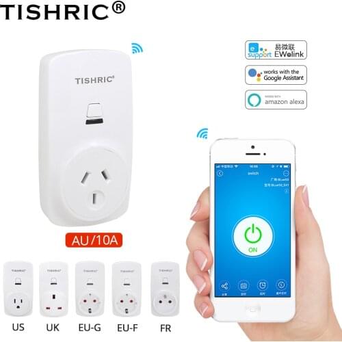 Умные розетки TISHRIC China At AliExpress