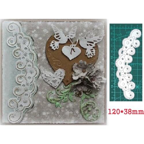 Etch Swirl Stipe frame border Metal Cutting Dies Stencils for DIY Scrapbooking album Decorative Embossing DIY Paper Cards Die