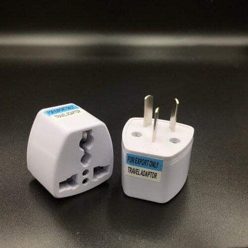 Universal 3Pin AU NZ Power Plug Adapter 3 pin New Zealand Australia Travel Plug US/UK/EU to AU/NZ Plug Converter