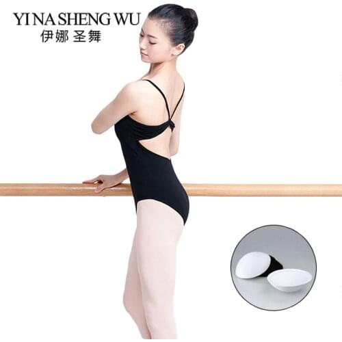 Ballet Dance Woman Leotard Adult Ballet Practice Clothing Gymnastics Leotard Dancing Black Women Professional Dance Clothing1pc