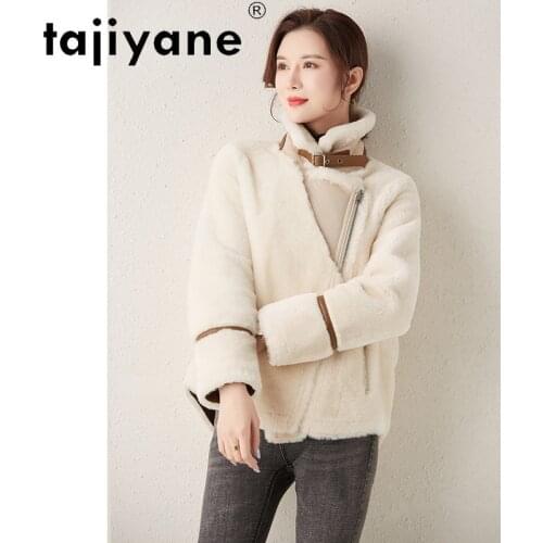 Winter Women Clothes Real Fur Coat Womens Jacket 2021 Genuine Sheep Shearing Jackets Woman Wool Coats Casaco TN1576