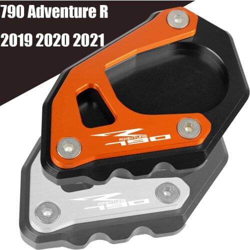 790AdventureR 2019 2020 2021 Side Stand Extension Pad Kickstand Enlarger Support Extension Support Plate FOR KTM 790 Adventure R