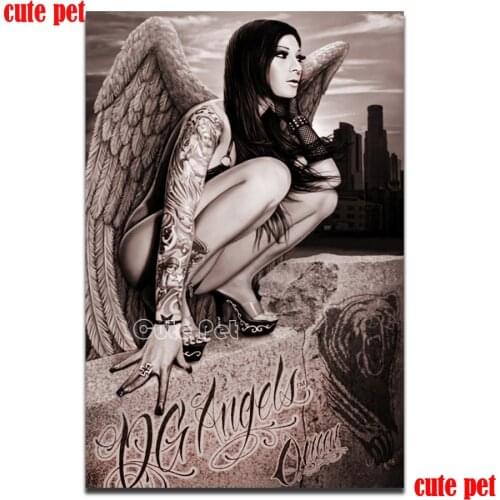 Diamond Painting Angel wings woman DIY Cross stitch full drill Beautiful woman Gift Embroidery Mosaic Diamonds Home Decoration