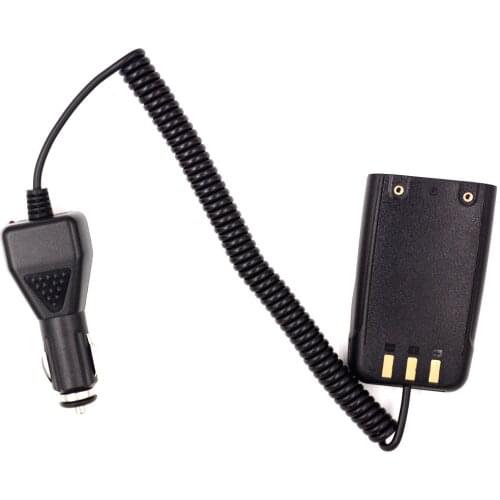 12V DC Portable Battery Eliminator Car Charger & DC Adapter for QYT KT8R Walkie Talkie Accessories Car Charger