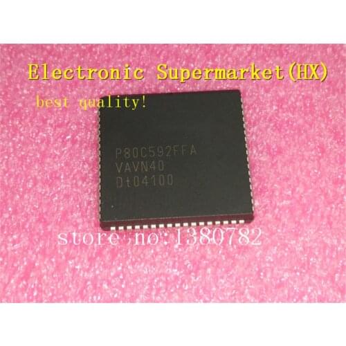 Free Shipping 5pcs/lots P80C592FFA P80C592 PLCC-68 IC In stock