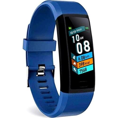 Nennbo y18 1.14 Inch Big Color Screen Multi Fitness Track Heart Rate Weather Display Smart Band Multi-sport Mode Alarm Wristband