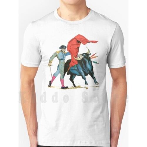Matador Muerte T Shirt Cotton Men Diy Print Cool Tee Bullfighting Bullfight Bullfighter Bull Skull Death Killer