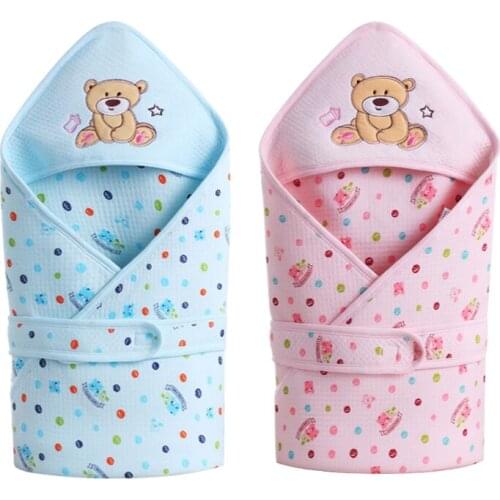 Winter Autumn Cotton Infant Baby Sleeping Bag Envelope For Newborn Baby Bedding Wrap Sleepsack Cartoon Baby Blanket Swaddling