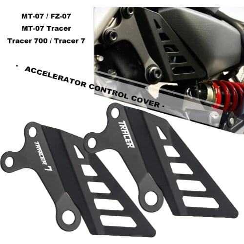 Motorcycle ACCELERATOR CONTROL COVER For YAMAHA MT-07/FZ-07 TRACER FZ-07 MT-07 TRACER 700 TRACER 7 GT Accessories