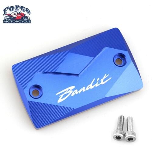 Logo Bandit Motorcycle Front Brake Clutch Fluid Reservoir Cap Master Cylinder Cover Fits FOR SUZUKI BANDIT S 650 S650 1250/1250S
