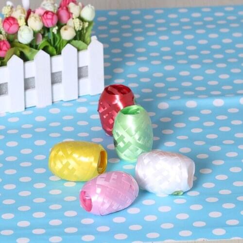 6Pcs/set 5mmx10m Ribbon Balloon Accessories Tapes Curling Ribbons feast edding birthday Decorations foil balloons Ribbon
