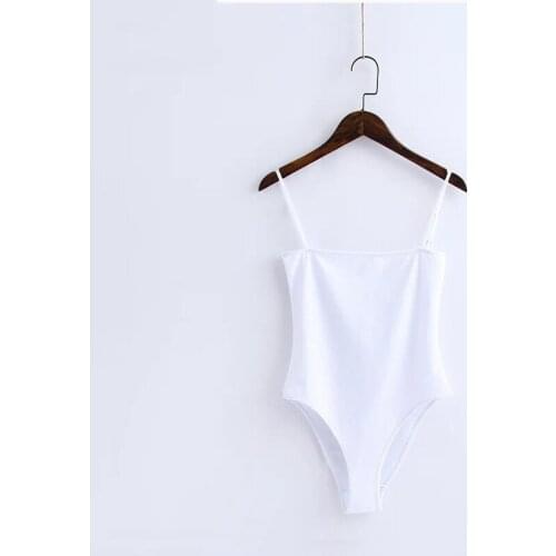 Summer Sexy Spaghetti Strap Backless fit Romper Body Siamese Bodysuit Slim Skinny Tight Jumpsuit Undershirt Playsuits