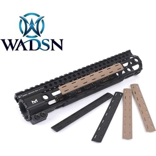 WADSN 2set/pack Airsoft BCM M-Lok Rail Panel Kit 5pcs Hunting Rifle Rail Cover Tactical Handguard Protector Fit 20mm Picatinny