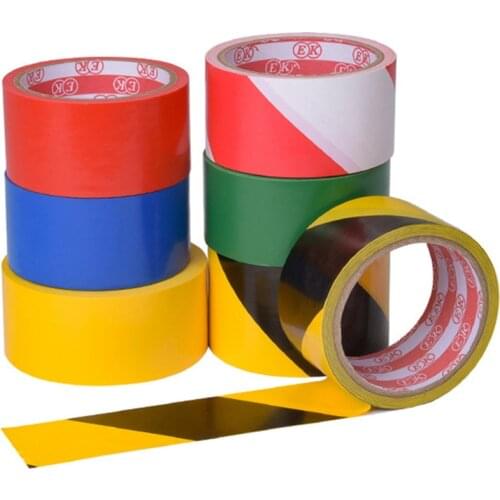 15M/roll PVC Warning Tape Adhesive Safety Traction Line Road Traffic Construction Site Stairs Floor Anti-slip Stickers Hardware