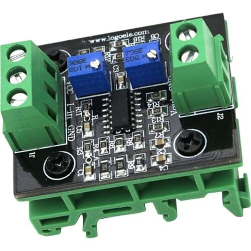 Current To Voltage Module 4-20mA To 0-10V Isolation Signal Converter With Green Base